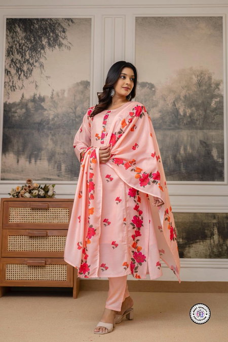 KF 4089 Kalaai Cotton Printed Kurti With Bottom Dupatta Wholesale Online
